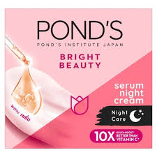 Thailandi Ponds Bright Beauty Serum Night Cream
