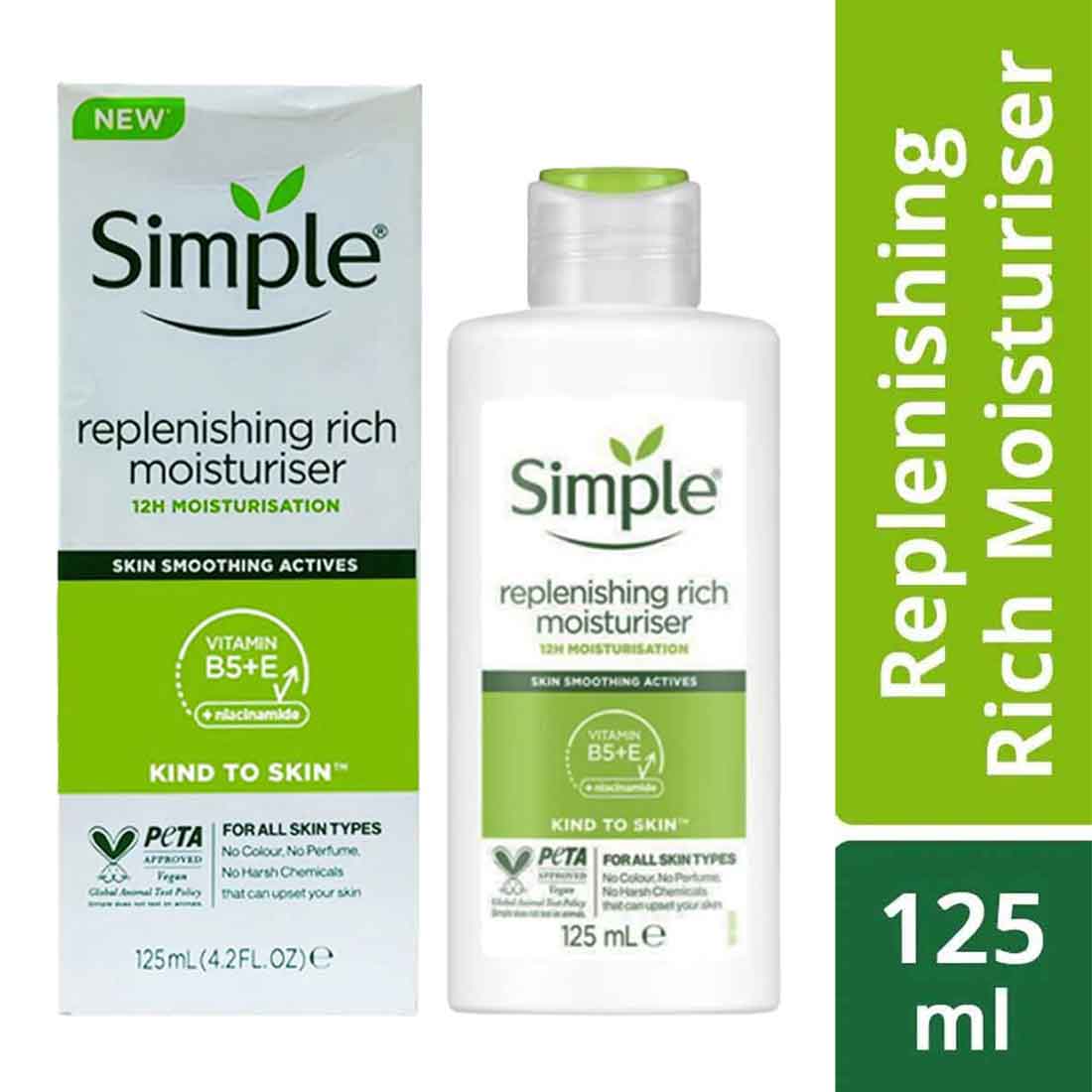 Simple Replenishing Rich Moisturiser-125ml
